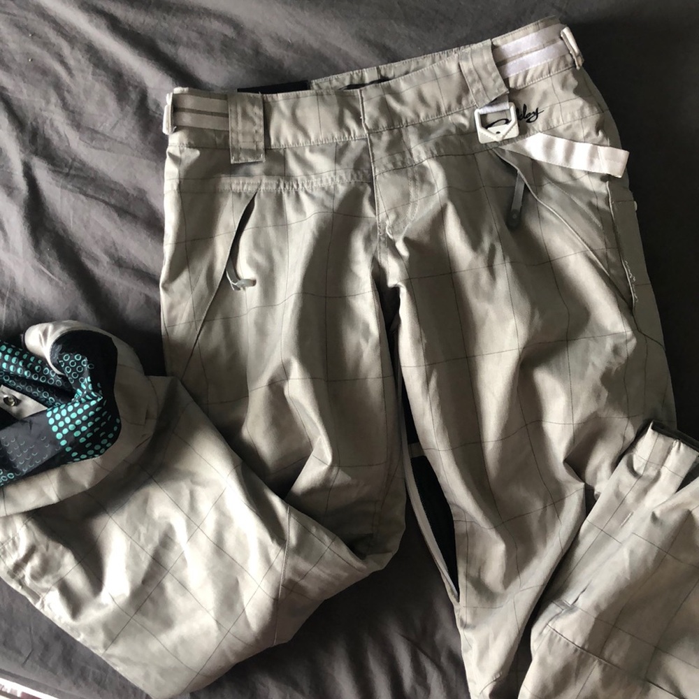 XS Oakley Thinsate Grey Snowboarding PANTS